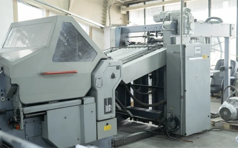 Industrial folding machine used in printing and packaging production line