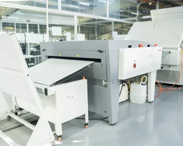 CTP (Computer-to-Plate) machine used for plate imaging in offset printing