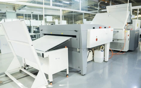 CTP (Computer-to-Plate) machine used for plate imaging in offset printing
